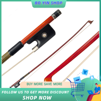 NAOMI VB0908-029 Classic Brazilwood 4/4 Violin Bow Light Weight Proper Balance Mongolian Horsehair Bow Hairs Ebnoy Frog Orchestral Strings Accessories for 15/16 Inch Viola