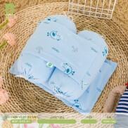 Gối chặn cho bé - Bộ chặn vỏ đỗ cao cấp Mipbi Tặng kèm gối vỏ đỗ