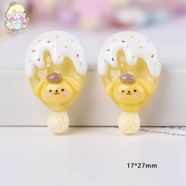 พร้อมส่ง-สติ๊กเกอร์ลายไอติมสุดน่ารัก-สติกเกอร์-diy-3d-สติ๊กเกอร์นูน-แถมกาวติด