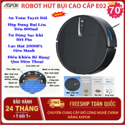 Robot Hút Bụi Lau Nhà Tự Động E02 - Robot Lau Nhà Thông Minh Giá Rẻ