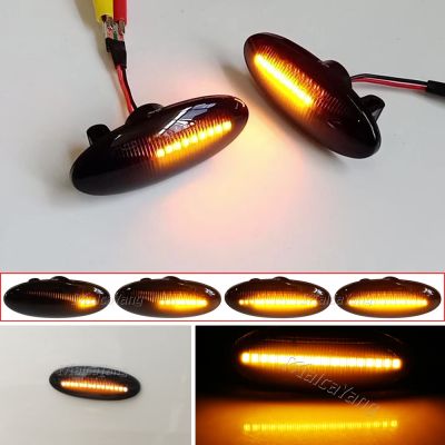 ✖✼ Sequential Dynamic LED Side Marker Turn Signal Lights For Nissan Qashqai Dualis Juke Micra March Note X-Trail Leaf NP300 NAVARA