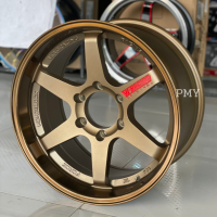 ล้อแม็กขอบ 18x9.5 ET+22 6H139.7 ?ยี่ห้อ Showy รุ่น SW241  สีน้ำตาล หยอดแดง งานTE ?(ราคาต่อ1วง)? ขายใส่แต่งคู่หน้าได้ รุ่นฮิต ⭐