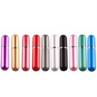 5ml Refillable Portable Traveler Aluminum Spray Atomizer Empty Perfume Bottle Empty metal bottle Makeup Container Spray Bottle Travel Size Bottles Con