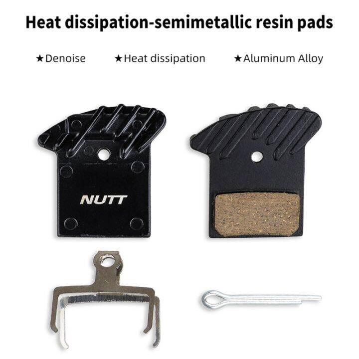 nutt-disc-brake-pad-mtb-bicycle-hydraulic-caliper-heat-dissipation-semi-metal-resin-with-cooling-for-mountain-bike