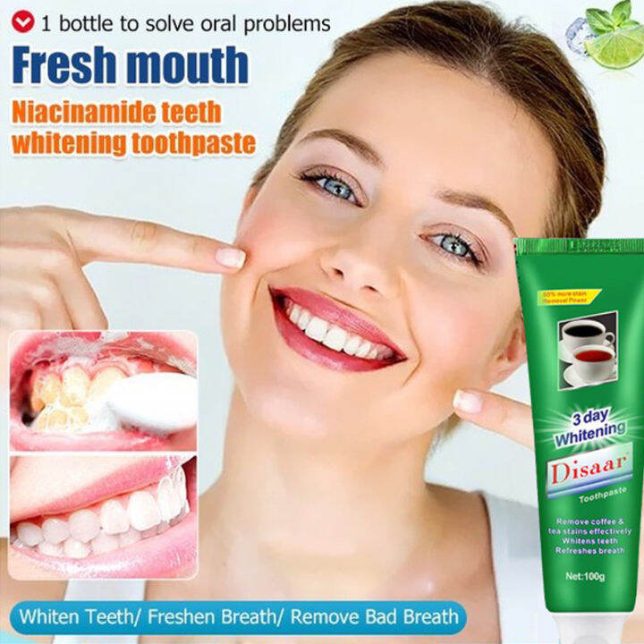 Whitening Toothpaste 100g Mint Toothpaste Clean and fresh breath ...