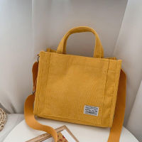 YANAO ลูกฟูก Casual Womens Tote กระเป๋าสะพายข้าง Retro Art Crossbody กระเป๋าสำหรับผู้หญิง