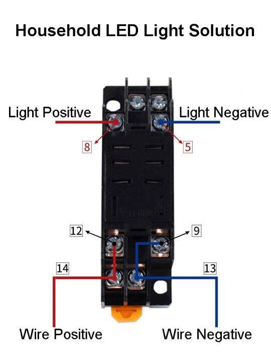 intermediate-relay-dc12v-24v-ac220v-hh52p-64p-my2nj-with-led-copper-coil-electromagnetic-switch-socket-base-silver-plate-contact-electrical-circuitry