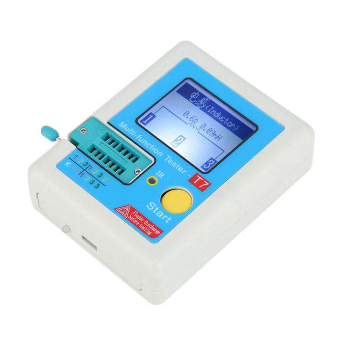 LCRT7 T7 Transistor Tester TFT Diode Triode Capacitance Meter LCR ESR