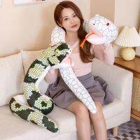 【CC】 165cm Snakes Boa Stuffed Snake Plushie Tricky Children