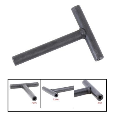 ۞☈ 1Pcs T Type Wrench Valve Screw Clearance Adjusting Spanner 3mm 3.5mm 4mm Square Hexagon Wrench For Motorcycle Scooter