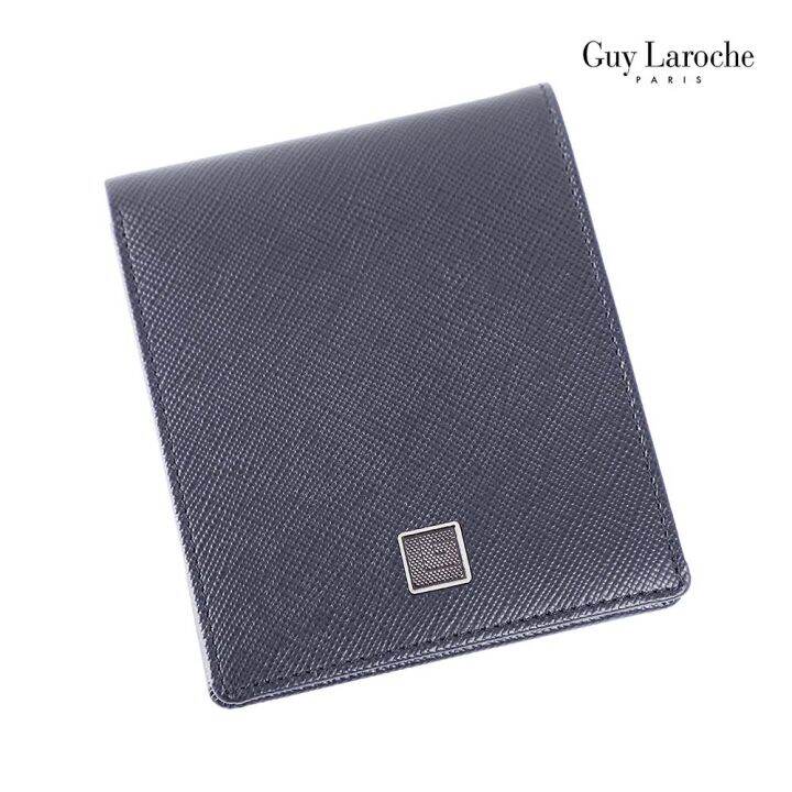 guy-laroche-กระเป๋าสตางค์พับสั้น-รุ่น-mgw0321-สีดำ