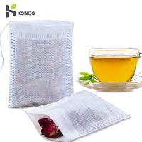 【CW】❅  100pcs  Disposable Filter Food Grade Non-woven Fabric with String Spice Filters Teabags