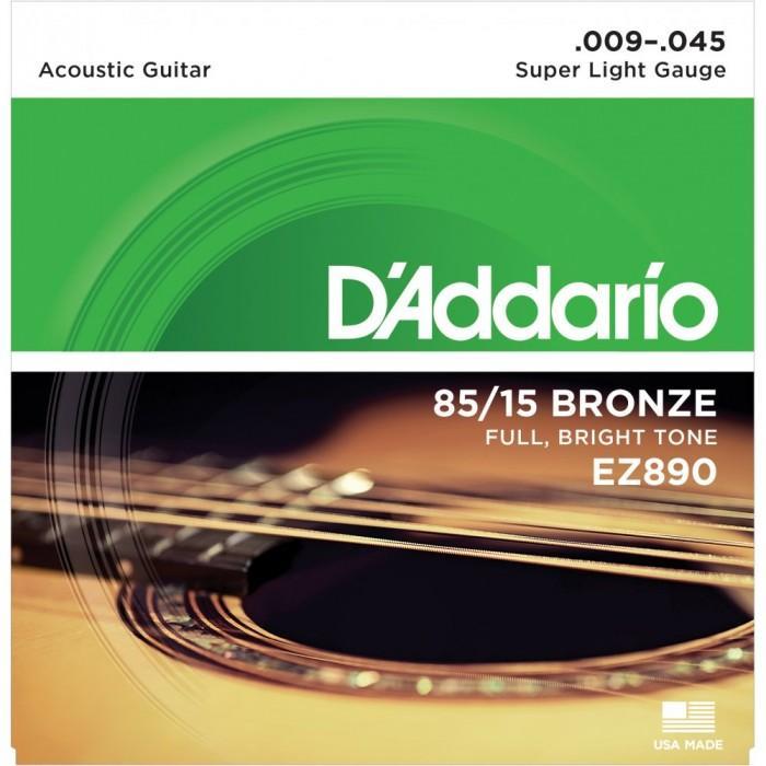 daddario-ez890-สายกีต้าร์โปร่ง-009-ของแท้100