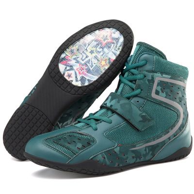 2023 new Cross-border new big yards mens and womens boxing wrestling shoes shoes breathable light sanda training shoes fight