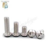 ☂♣ (10 pc/lot) M5M6M8 xL 8 50mm ISO7380 Stainless Steel A2 Hex socket button head cap toy screw