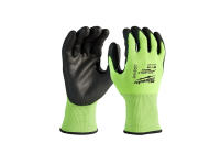 Milwaukee ถุงมือกันบาดสะท้อนแสง Cut Level 3 Hi-Vis - M 48-73-8931