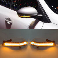 ไฟ LED กะพริบแบบไดนามิก1เซ็ตสำหรับ Renault Megane IV 4เครื่องรางของขลัง Clio 5 V สัญญาณไฟไฟเลี้ยวกระจกด้านข้าง