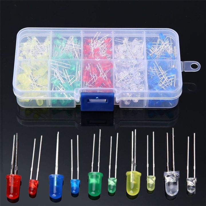 qicai692-200pcs-mixed-color-red-bulb-yellow-ultra-bright-diy-kit-set-lamp-light-bead-3-mm-5mm-led-diode-kit