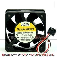 【hot】❄✙✒ New SanAce60WF A90L-0001-0581 9WF0624H404 6025 24V 0.15A FANUC machine tool cooling fan