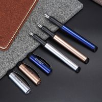 Schneider BK600 Fountain Pen Gift Box Set 0.5mm Iraurita Gel Dual Tip Vulpen Calligraphy Pen Dolma Kalem Kalem Office Supplies