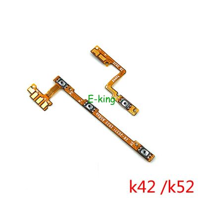 【☸2023 New☸】 nang20403736363 สำหรับ Lg K42 K52 K62 K22บวกปุ่มเปิดปิดที่ปรับเสียงขึ้นลงสวิตช์สายเคเบิลงอได้กุญแจปุ่มด้านข้าง