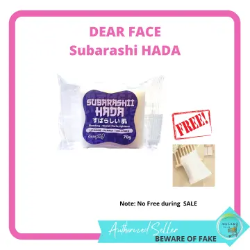 Dear Face - Subarashii Hada Licorice Papaya Collagen Soap 70 grams