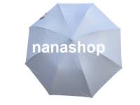 ร่ม2ตอน nanashop ร่มพับ2ตอน ผ้าร่มยูวี ร่มสีน้ำตาลเข้ม, สีกรมท่า,ขาว,น้ำตาลไพร  ,ดำ งานผลิตไทยขายร่มราคาถูก.