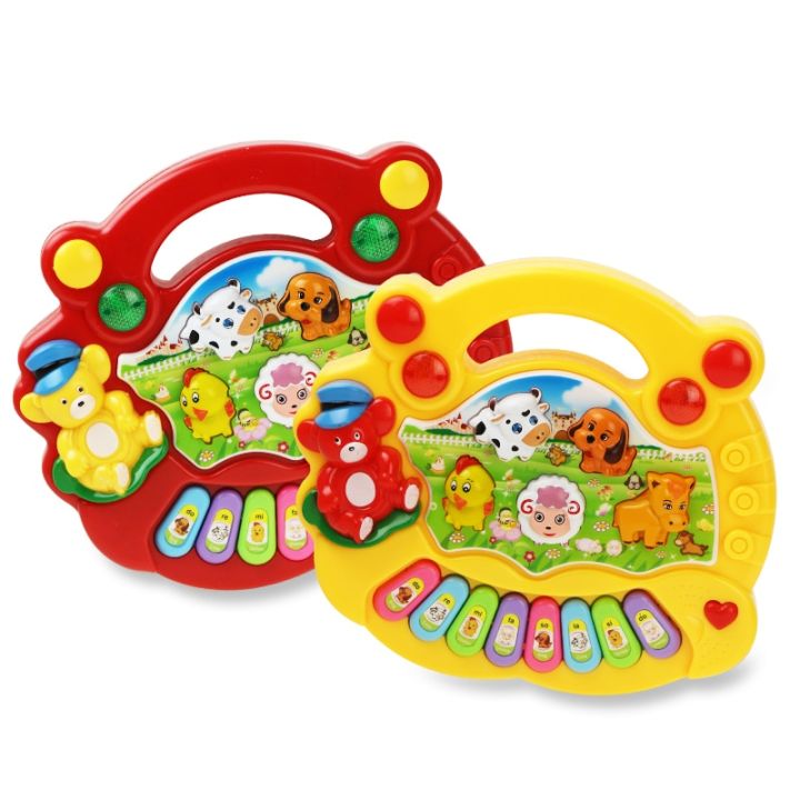 Baby Musical Toy With Animal Sound Kids Piano Keyboard Electric