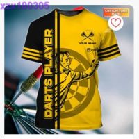 darts player 3d tshirt