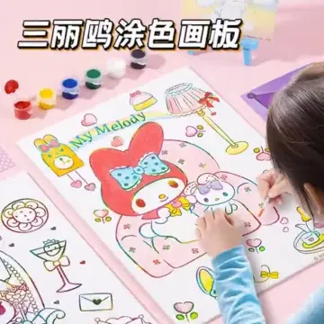 Children's Drawing Roll, Coloring Paper Roll Painting Drawing Paper Color  Filling Paper Sticky Drawing Paper Roll for Kids