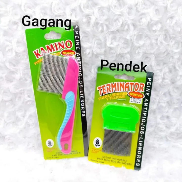 Sisir Serit Kutu Ketombe Gigi Besi Logam Stainless Lazada Indonesia