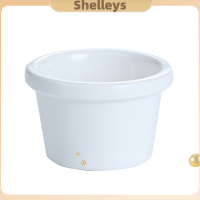 [Shelleys] เรือน้ำเกรวี่ชามใส่ซอสทรงกลมเมลามีน6ซม. 50มล. เครื่องใช้บนโต๊ะอาหารสไตล์อเมริกันถ้วยจุ่มขนาดเล็กสีดำสำหรับคาเฟ่