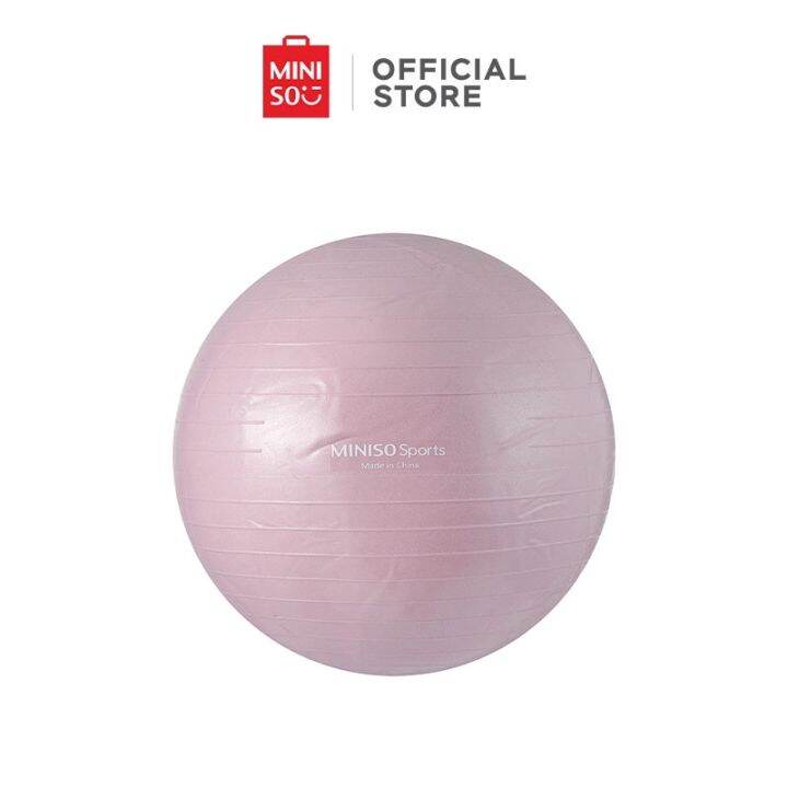 MINISO Miniso Sports 65cm Yoga Ball Purple Lazada PH