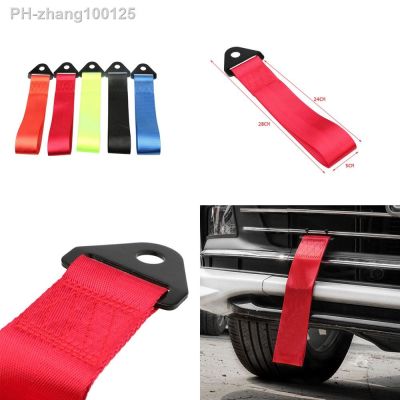 High Quality Universal Auto Decoration Bumper Nuts Screws Breakdown Trailer Ropes Car Racing Towing Strap Hook
