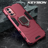 KEYSIONเกราะกันกระแทกกรณีสำหรับOPPO Reno 4 4 Pro 5กรัมA52 A72 A92 A92Sขาตั้งโทรศัพท์ฝาหลังสำหรับRealme 6 6 Pro X50 Pro