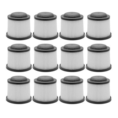 12Pcs HEPA Filter Net Vacuum Replacement Parts for PVF110 PHV1810 PHV1210 BDH2000PL BDH1600PL BDH2020FLFH BDH1620FLFH