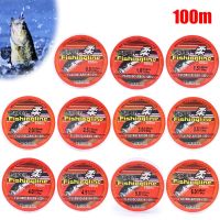 100M Nylon Fluorocarbon Fishing Line High Strength Saltwater Wire Outdoor Smooth Soft Fishing Line Fly Fishing Lines Wire Tackle