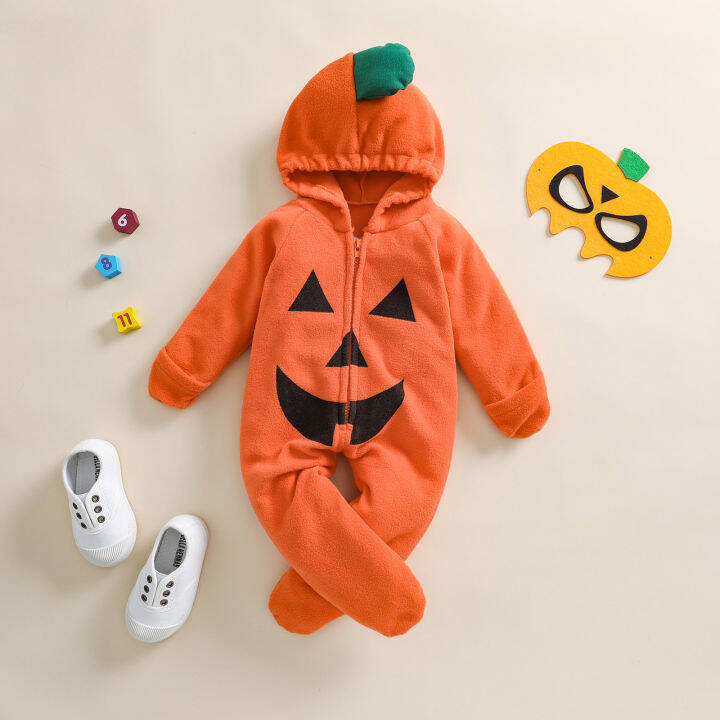 Baby pumpkin cheap romper