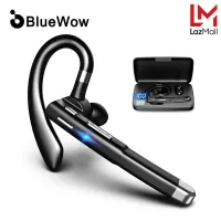 [BlueWow Bluetooth 5.0 Headset with Microphone Wireless Bluetooth Earpiece Earbuds Earhook Headphones with Mic for Drivers Driving Office Business Talking Compatible with iOS Android YYK-520,BlueWow Bluetooth 5.0 Headset with Microphone Wireless Bluetooth Earpiece Earbuds Earhook Headphones with Mic for Drivers Driving Office Business Talking Compatible with iOS Android YYK-520,]