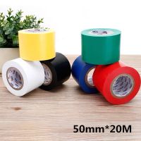 Flame Retardant Electrical Insulation Tape High Voltage PVC Electrical Tape Waterproof Self-adhesive Tape 50mm*20M Adhesives  Tape