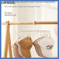 OWMXZL 4 PCS มี8คลิป ที่แขวนเสื้อผ้าพับได้ พลาสติกทำจากพลาสติก สีขาวขาว ไม้แขวนสำหรับเดินทาง อุปกรณ์เสริมการเดินทาง ไม้แขวนพับได้ บ้านในบ้าน