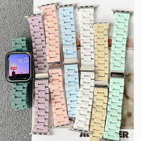 【 Cw】candy Strap สำหรับ 8 Ultra 7 Se 49มม. 41มม. 45มม. 3842มม. 44มม. 40มม. Smart Wrist Link celet Series 5 4 3 6 Band