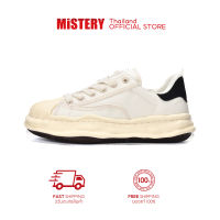 MISTERY รองเท้าผ้าใบลําลอง ส้นหนา รุ่น STRAT สีดํา（ MIS-634M） 9134