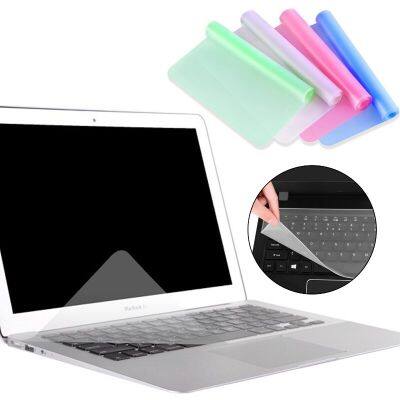 Universal Laptop Keyboard Cover Ultra Thin Silicone Waterproof Protective Film for Macbook 14-15inch Notebook Keyboard Protector Keyboard Accessories