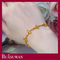 สร้อยข้อมือ ประดับด้วยพลอยบุษราคัม ตัวเรือนทองคำ 18K สร้อยข้อมือ แบบน่ารักๆ เหมาะสวมได้หลากหลายโอกาสหรือสามารถสวมได้ในทุกๆวัน