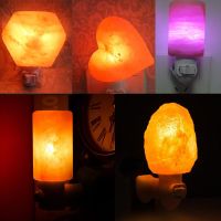 Crystal Light Natural Himalayan Salt Lamp Led Lamp Air Purifier Mood Creator Indoor Warm Light Table Lamp Bedroom Lava Lamp Night Lights