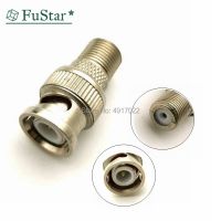 10Pcs/Set BNC Male Plug To F Female Jack Coax Connector Adapter For CCTV Camera Hot NEW