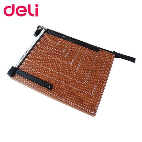 แท่นตัดกระดาษ-แบบไม้-ขนาด-15x12นิ้ว-b4-deli-dl8003