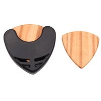 【cw】 2 Pieces of shaped Pick Made Wood with for 【hot】