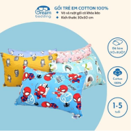 Gối Trẻ Em Cotton 100% Xuất Hàn Cho Bé Từ 0-5 Tuổi thumbnail